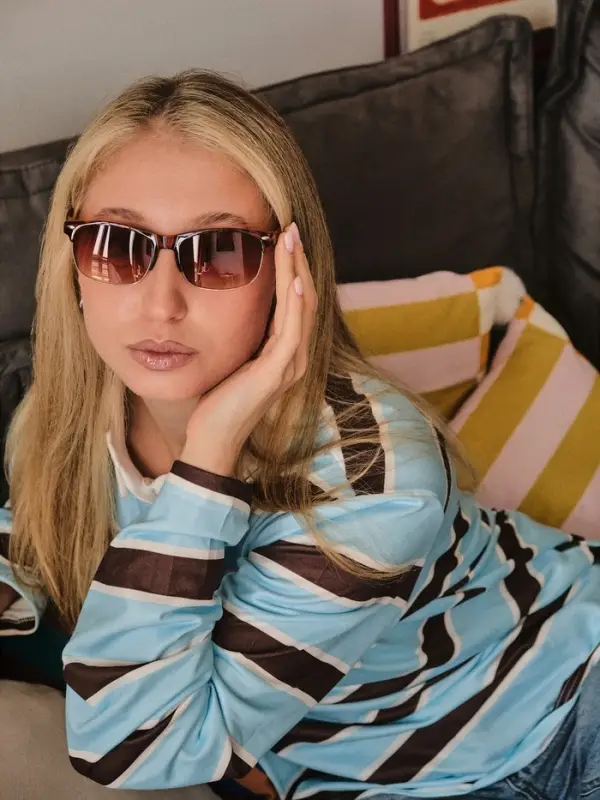 Очки солнцезащитные женские &laquo;OneSun. Леопардовый принт&raquo;, uv 400, дужка 14.5 см, ширина 14 см, 4.5&times;6 см, флекс-дужки