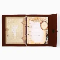 Родословная книга &laquo;Наш род&raquo;, 56 листов, коричневый, 35&times;23.5 см