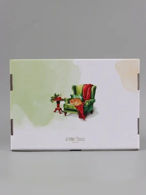 Коробка подарочная самосборная &laquo;Елочка&raquo;, 30.7&times;22&times;9.5 см