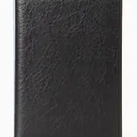 Обложка для военного билета, искусственная кожа, с гербом, 9.3&times;0.3&times;13.3 см, чёрная