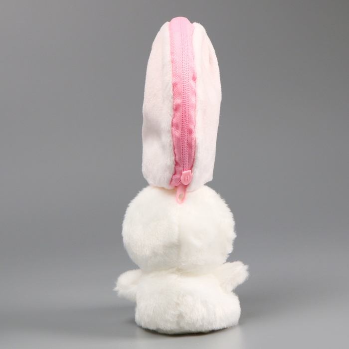 Мягкая игрушка «Зайка-клубника» на брелоке, 11 см Мягкая игрушка «Зайка-клубника» на брелоке, 11 см