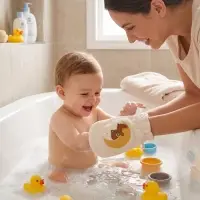 Детская мочалка для купания &laquo;Малыш&raquo;, махра, "M&B"