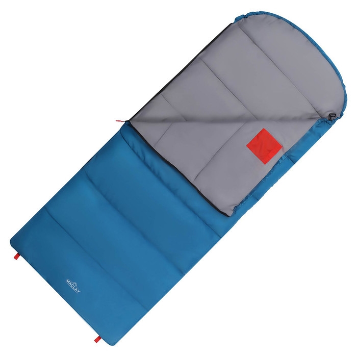 Спальный мешок maclay camping comfort cool, одеяло, 3 слоя, правый, 220х90 см, -5/+10°С Спальный мешок maclay camping comfort cool, одеяло, 3 слоя, правый, 220х90 см, -5/+10°С