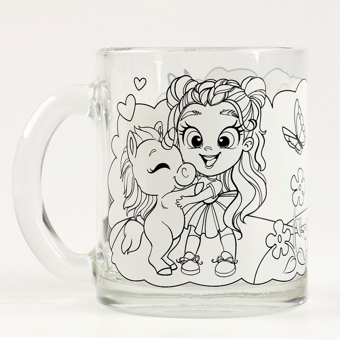 Набор для творчества Роспись кружки «Принцесса и единорог» Набор для творчества Роспись кружки «Принцесса и единорог»