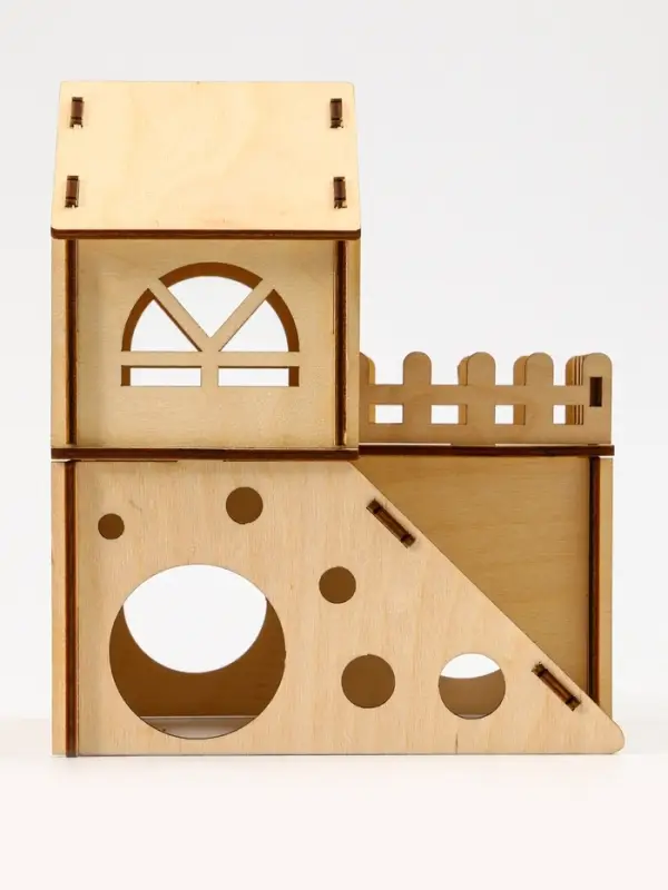 Домик для грызунов, 16 х 15,2 х 18 см