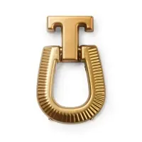 Ручка-кнопка мебельная CAPPIO EARRING, алюминий, золото