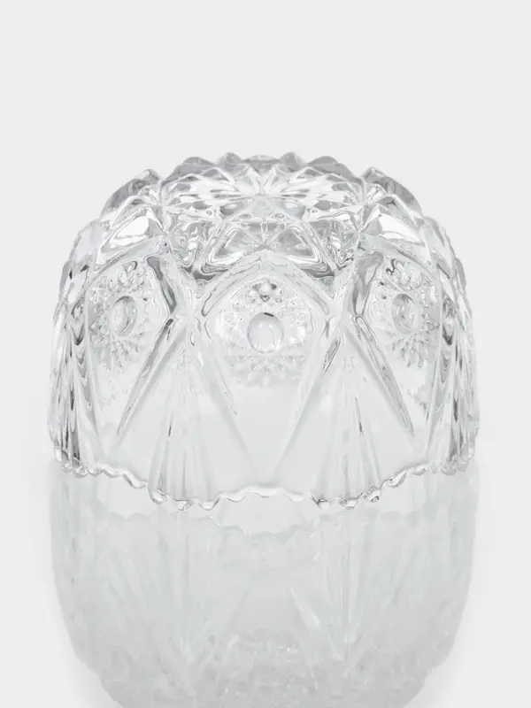 Сахарница &laquo;Льдинка&raquo;, 6.5&times;9 см, стекло, прозрачная