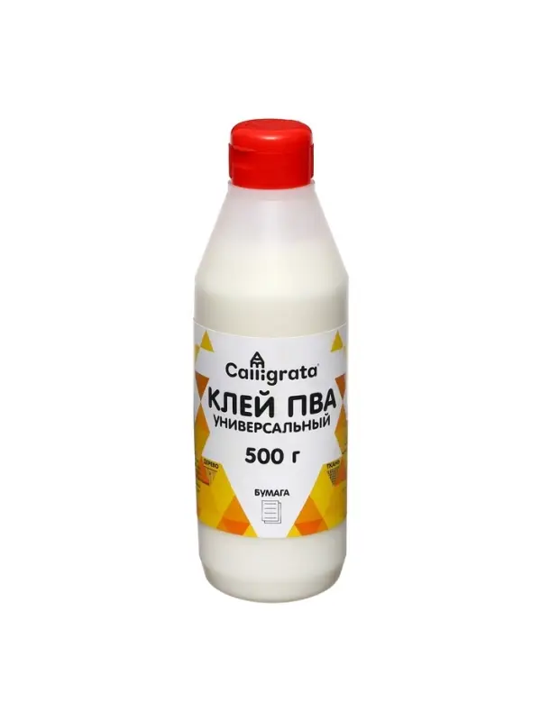 Клей ПВА 500 г Calligrata, Универсальный