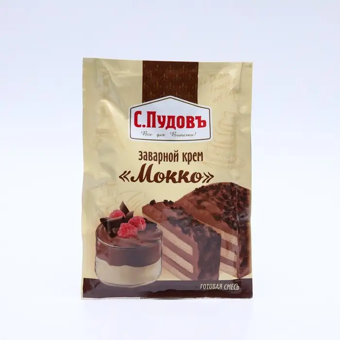 Заварной крем &laquo;С. Пудовъ&raquo;, Мокко, 130 г