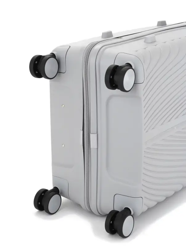 Чемодан на колёсах, 24", кодовый замок, 40&times;24&times;65 см, серый