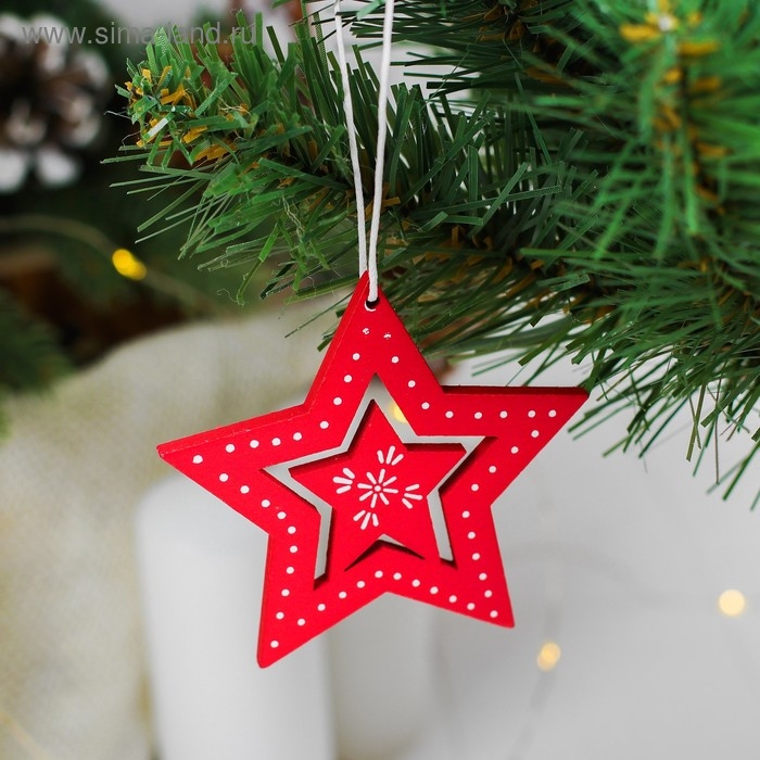 Новогодняя подвеска «Двойная звезда» Новогодняя подвеска «Двойная звезда»