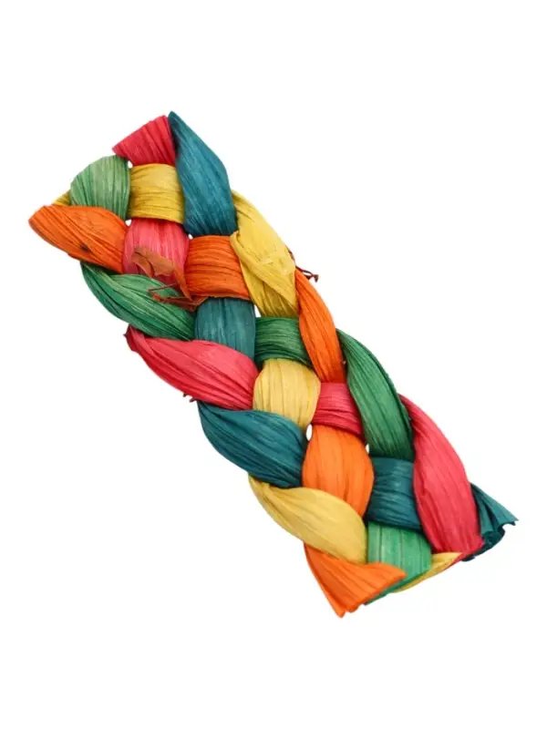 Игрушка для грызунов, погрызушка из кукурузных листьев, 8&times;2 см