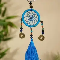 Брелок &laquo;Ловец снов&raquo;, 4&times;15 см, синий