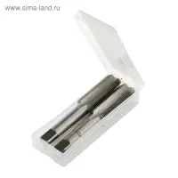 Метчики метрические ручные ТУНДРА, М20&times;1.5 мм, комплект из 2 шт.