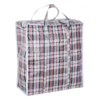 Сумка хозяйственная тм VETTA Клетка, 45x50x20см, 45 литров, до 10кг, полипропилен, 2 цвета