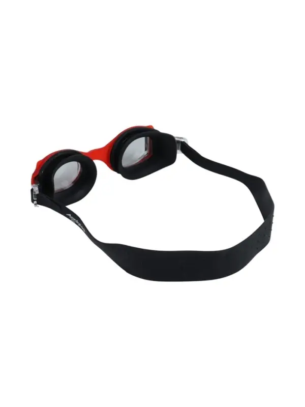 Очки для плавания детские ONLYTOP, беруши, цвет чёрный