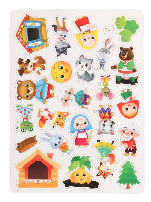 HAPPY VALLEY Игровой набор магнитов HAPPY VALLEY Игровой набор магнитов "Любимые сказки"