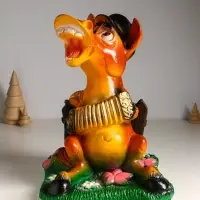 Копилка "Конь с гармонью" 32х23,5х25 см, цветной, гипс Копилка "Конь с гармонью" 32х23,5х25 см, цветной, гипс