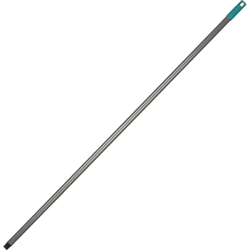 Рукоятка металлическая, цвет зеленый 120см с резьбой NV-123MG