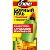 Средство от тараканов Дохлокс &laquo;Сгинь&raquo; №76, гель, борный, усиленный, флакон, 100 мл