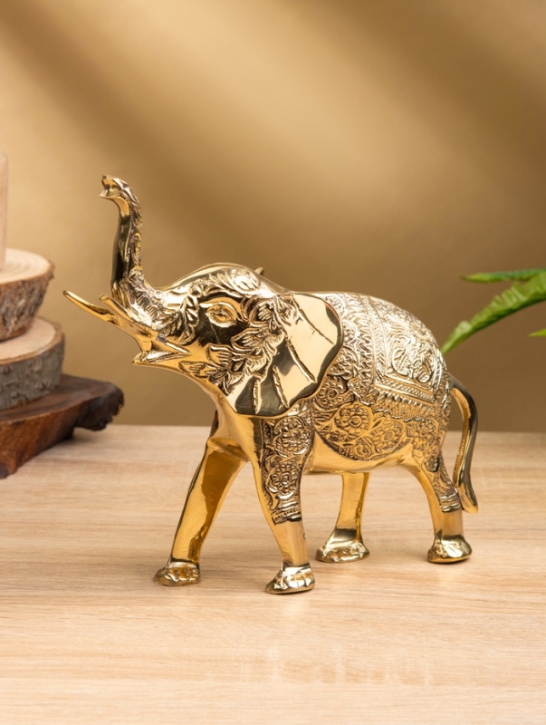 Сувенир Сувенир "Слон" латунь 20х6,5х17 см