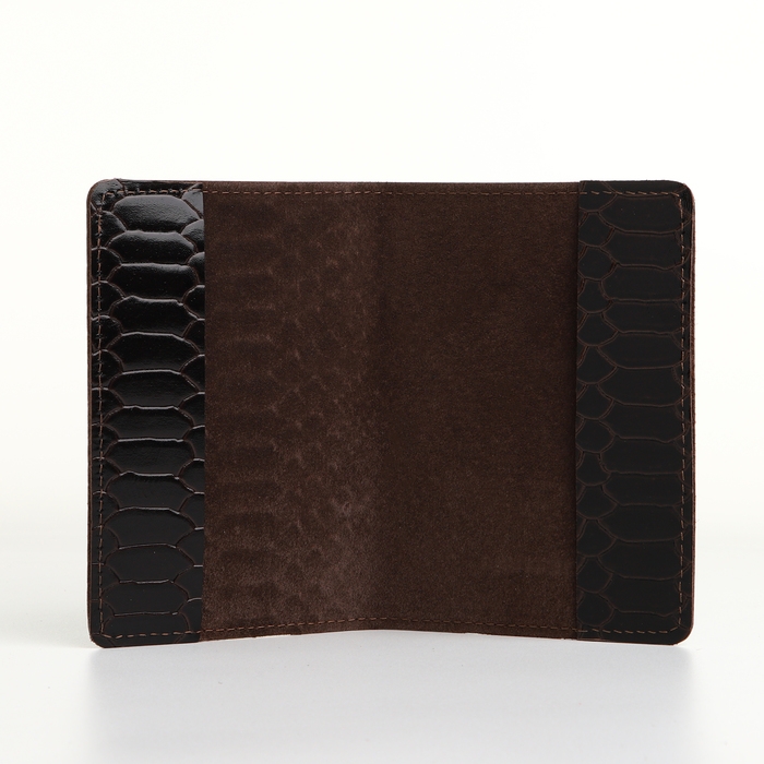 Обложка для паспорта, TEXTURA, цвет коричневый Обложка для паспорта, TEXTURA, цвет коричневый