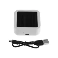 Наушники TWS беспроводные, Mybit VBT 1.18, вкладыши, Bluetooth 5.0, 30/200 мАч, с солнечной панелью, белые