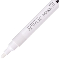 Маркер акриловый Sketch&Art белый 22-0132