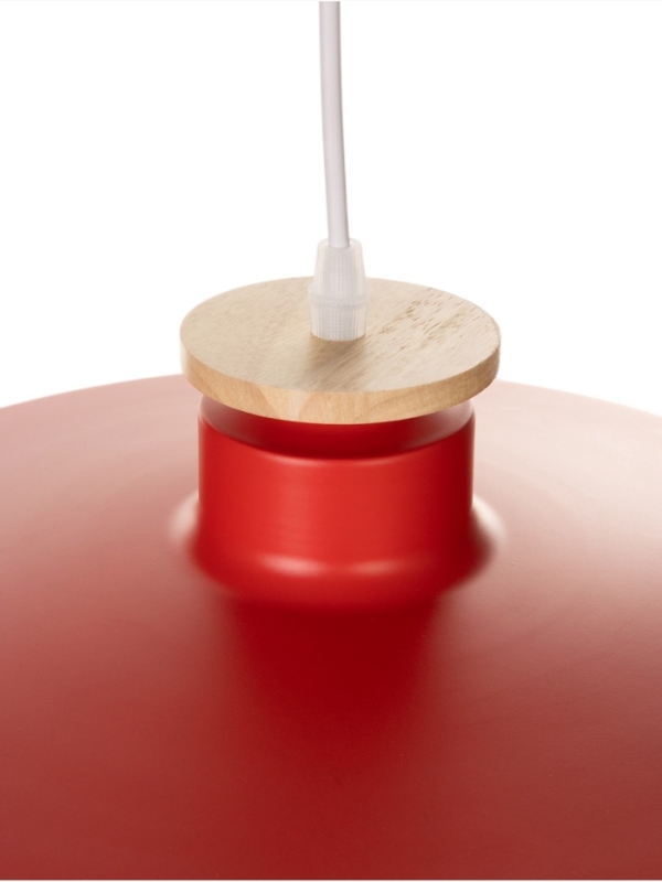 Светильник Timothy 1х40Вт Е27 пр-1м алый 32,5х32,5х12см