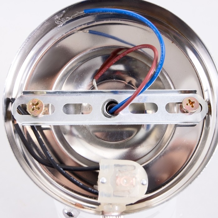 Бра 2017/1CR E27 60Вт хром 15х11х17 см