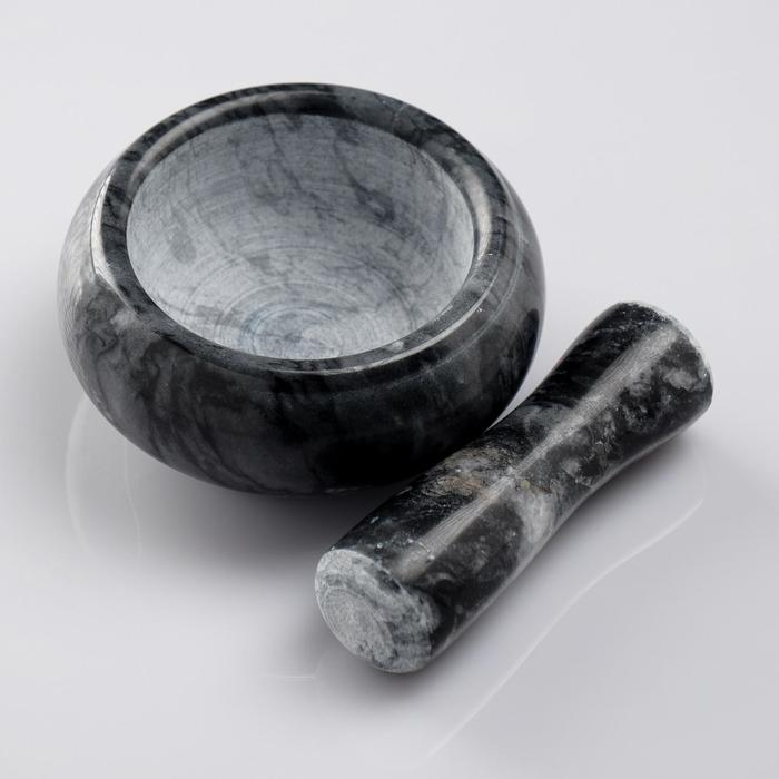 Ступка с пестиком малая, 75 мл, 5 см, № 4 Ступка с пестиком малая, 75 мл, 5 см, № 4