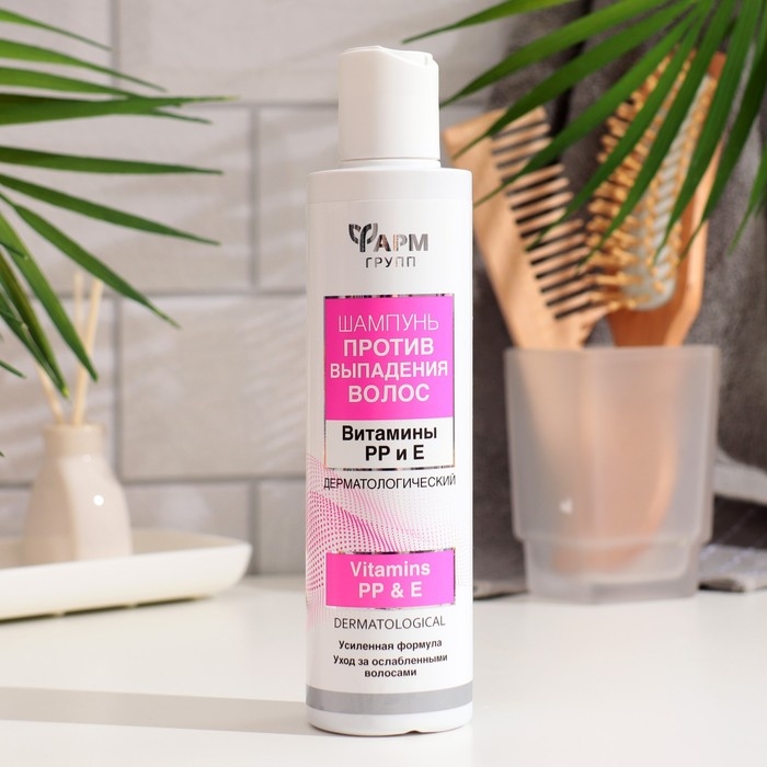 Шампунь против выпадения волос дерматологический, 200 мл Шампунь против выпадения волос дерматологический, 200 мл