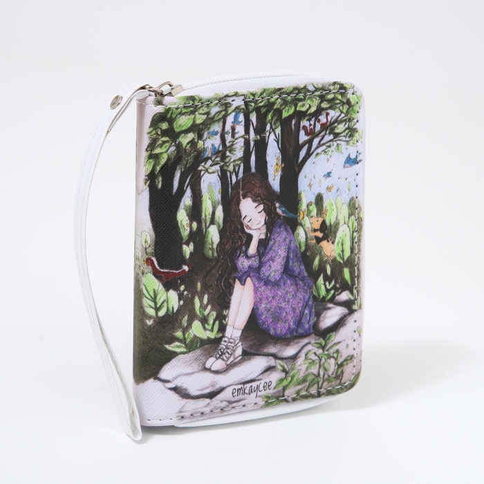 Кошелёк женский на молнии, цвет разноцветный Кошелёк женский на молнии, цвет разноцветный