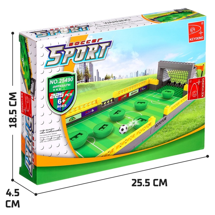 Конструктор «Матч суперзвёзд», 225 деталей Конструктор «Матч суперзвёзд», 225 деталей