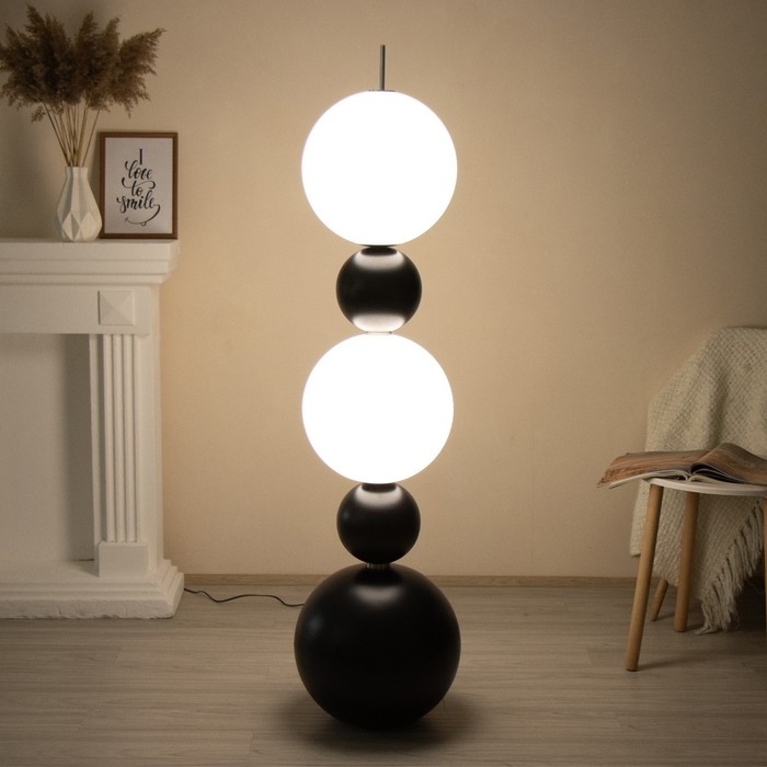 Торшер  Торшер "Балби " LED 18Вт 4000К черный 40х40х158см