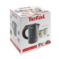 Чайник электрический Tefal KO120B30, пластик, 0.5л, 650Вт, серый