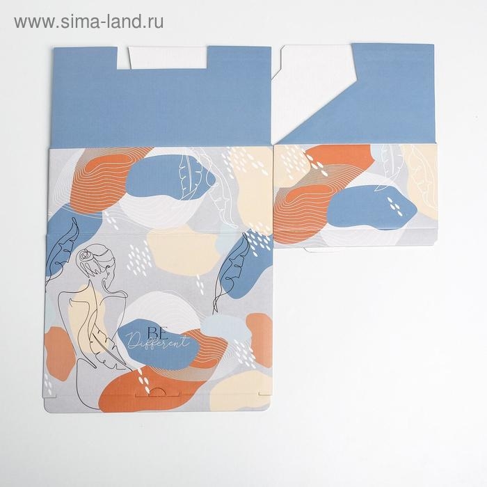 Коробка подарочная сборная, упаковка, «Силуэт», 26 х 19 х 10 см Коробка подарочная сборная, упаковка, «Силуэт», 26 х 19 х 10 см