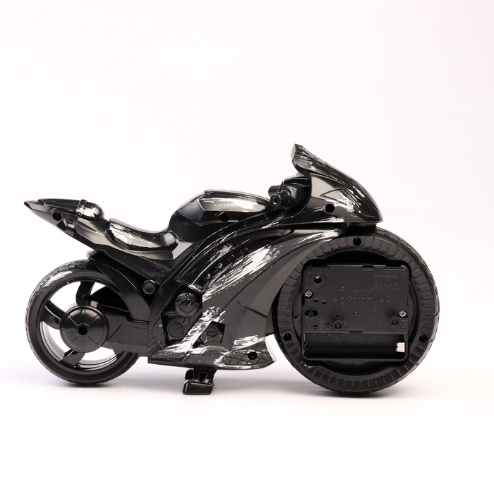 Часы - будильник настольные Часы - будильник настольные "Мотоцикл", дискретный ход, d-6.5 см, 21.5 х 12.5 см, 3ААА