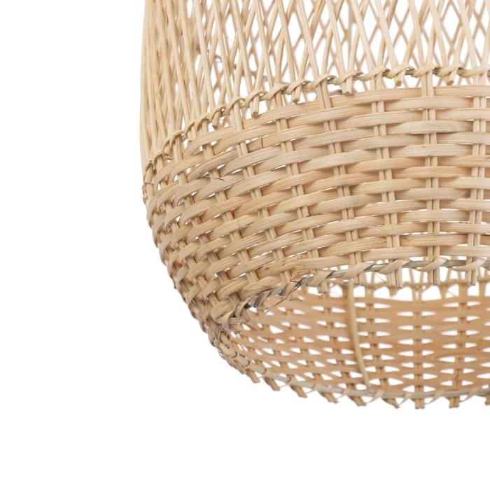 Светильник потолочный из ротанга Светильник потолочный из ротанга "Буана" 1х120Вт, Е27, 30х30х60 см
