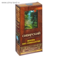 Бальзам безалкогольный "Сибирский" жизнь без онкологии, 250 мл