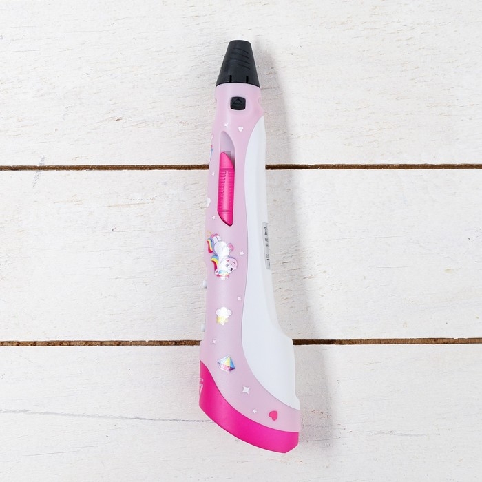 3D ручка Luazon Unicorn, дисплей, работа с пластиком ABS и PLA, пластик в комплекте 3D ручка Luazon Unicorn, дисплей, работа с пластиком ABS и PLA, пластик в комплекте