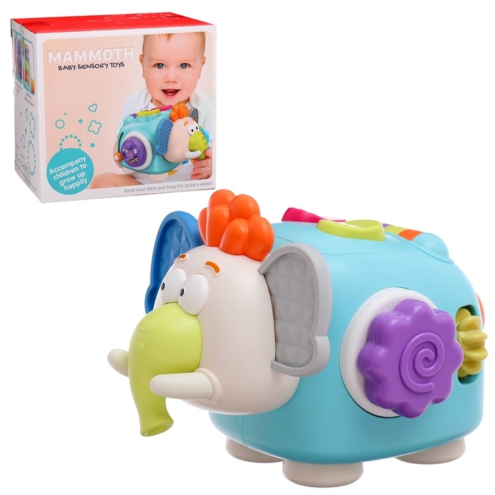 Развивающая игрушка «Слоник», звуки погремушки Развивающая игрушка «Слоник», звуки погремушки