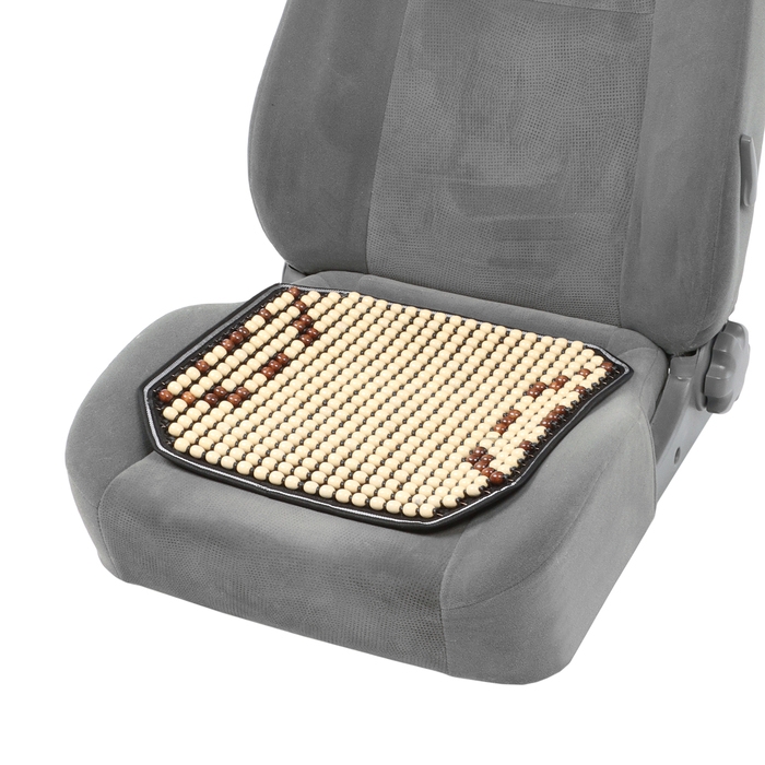 Накидка-массажер на сиденье 45×45 см, дерево, коричневый Накидка-массажер на сиденье 45×45 см, дерево, коричневый