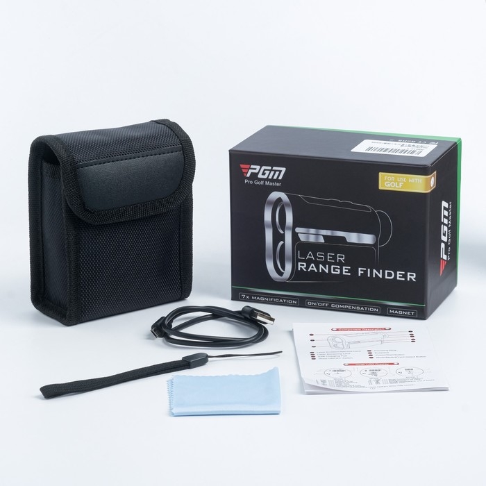 Лазерный дальномер PGM, дальность 550 м, IPX5, USB, 11 х 7.8 х 3.8 см Лазерный дальномер PGM, дальность 550 м, IPX5, USB, 11 х 7.8 х 3.8 см