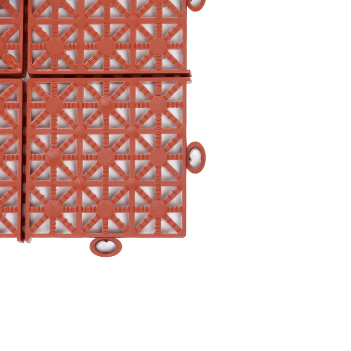 Универсальное покрытие POL-PLAST 30 х 30 см, терракот, набор 9 шт. Универсальное покрытие POL-PLAST 30 х 30 см, терракот, набор 9 шт.