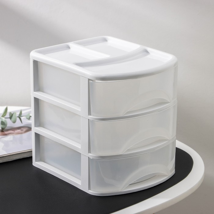 Мини-комод 3-х секционный «Минибокс-3», цвет МИКС Мини-комод 3-х секционный «Минибокс-3», цвет МИКС