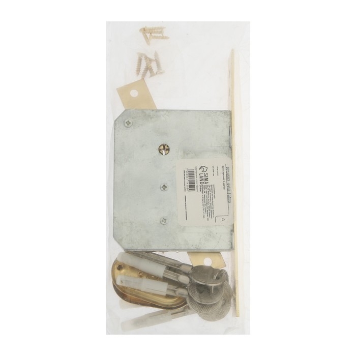 Замок врезной VZ002, 5 ключей Замок врезной VZ002, 5 ключей