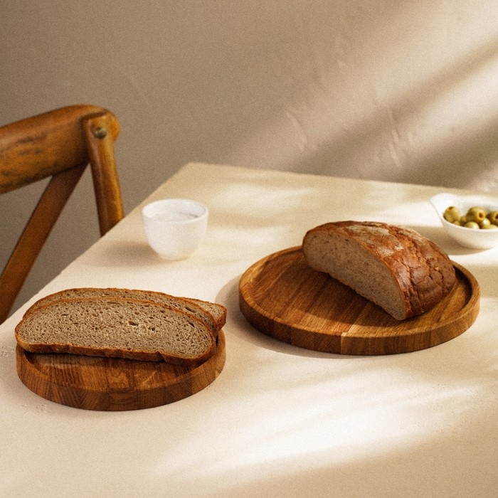 Доска для пиццы из дуба Sima-Land Home «Доливия», d=20 см Доска для пиццы из дуба Sima-Land Home «Доливия», d=20 см