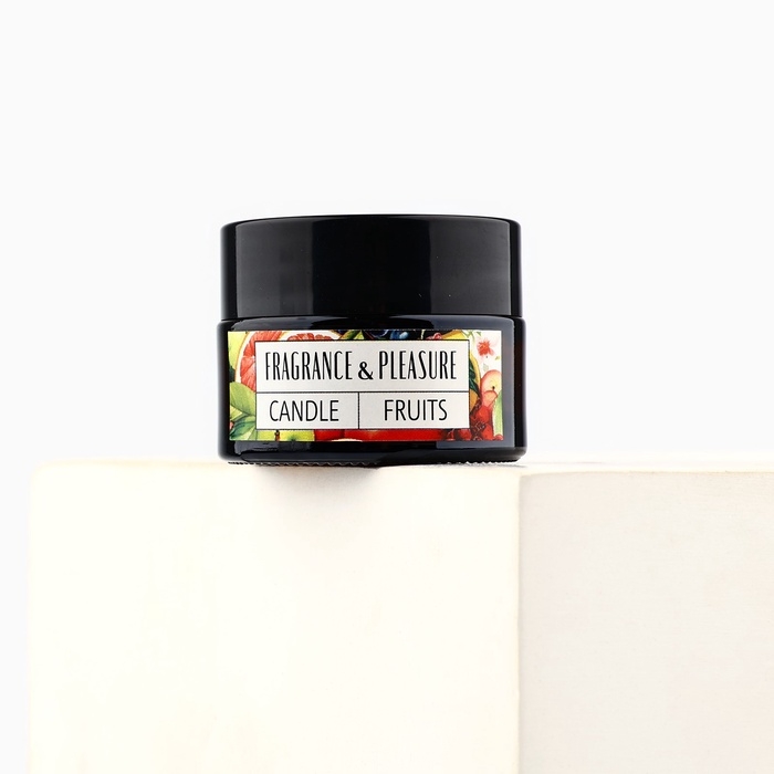 Свеча ароматическая «Fragrance» аромасвеча, аромат фруктовый, 5 х 5,3 см Свеча ароматическая «Fragrance» аромасвеча, аромат фруктовый, 5 х 5,3 см