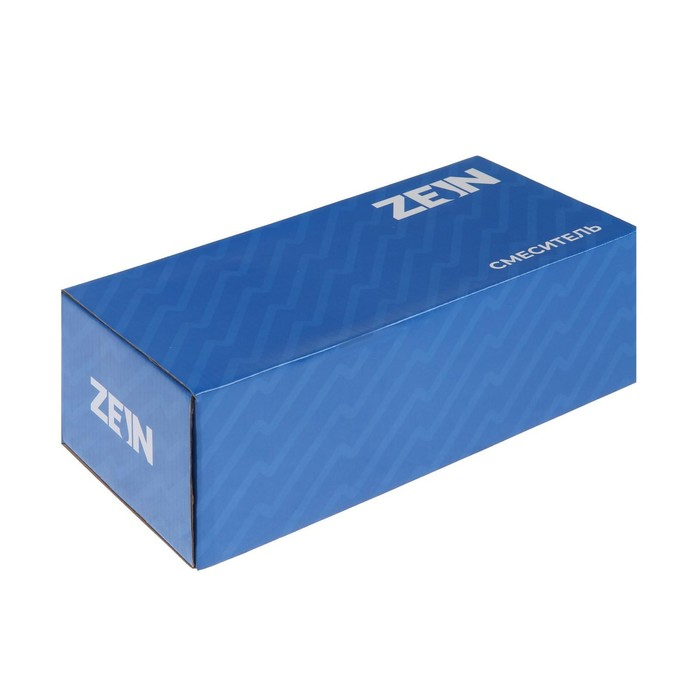 Смеситель для ванны ZEIN Z0155, кран-букса 1/2 Смеситель для ванны ZEIN Z0155, кран-букса 1/2", душевая лейка и шланг, хром